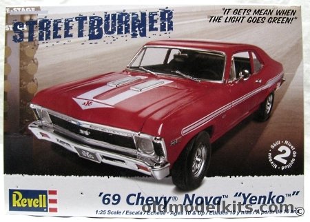 Revell 1/25 1969 Chevrolet Nova Yenko, 85-4237 plastic model kit